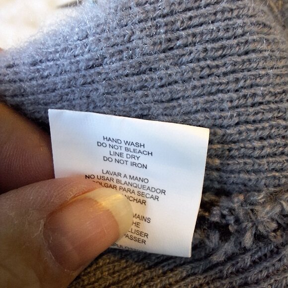 Pusheen Box 2023 Exclusive Cat Cuff‎ Knit Beanie Gray One Size Culturefly Kitty - Picture 5 of 7